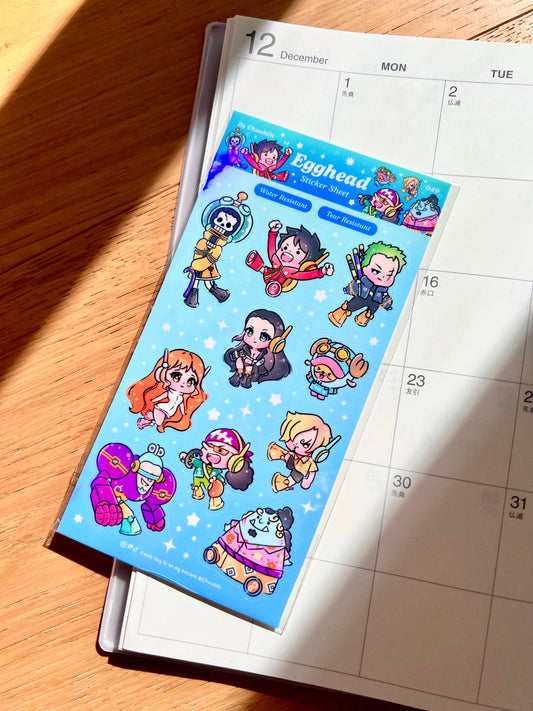 Egghead Sticker Sheet