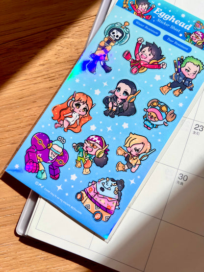 Egghead Sticker Sheet