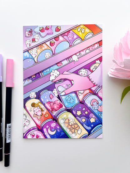 Soda Cans Art Print