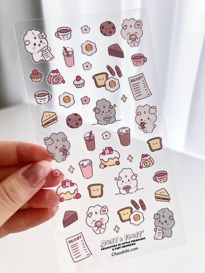 Cafe Trinkets Sticker Sheet
