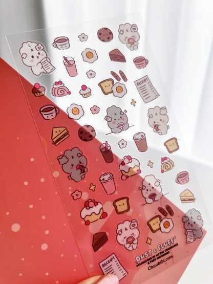 Cafe Trinkets Sticker Sheet