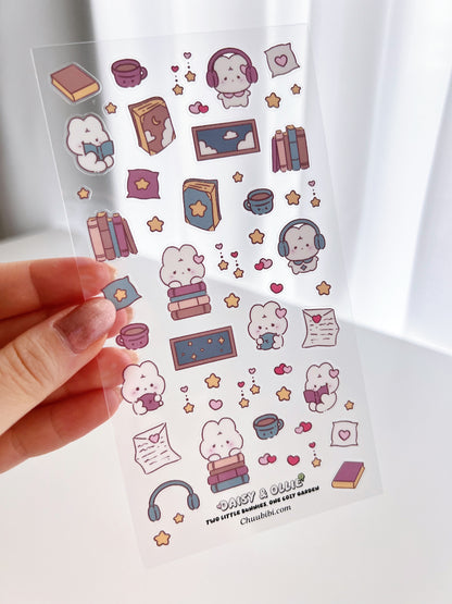 Bunny Storytime Sticker Sheet