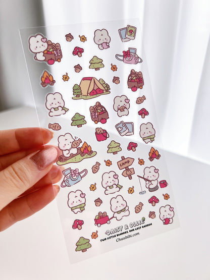 Bunny Camp Sticker Sheet