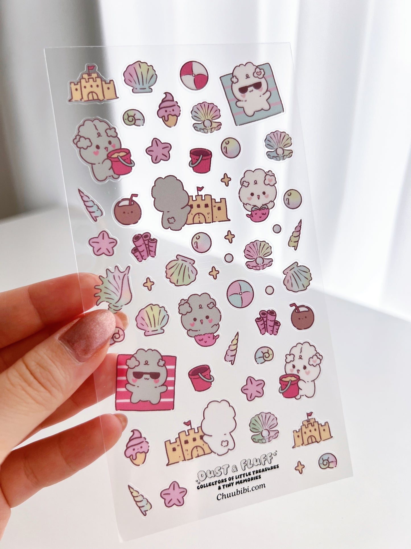 Beach Trinkets Sticker Sheet