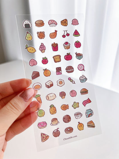 Favourite Foods Sticker Sheet