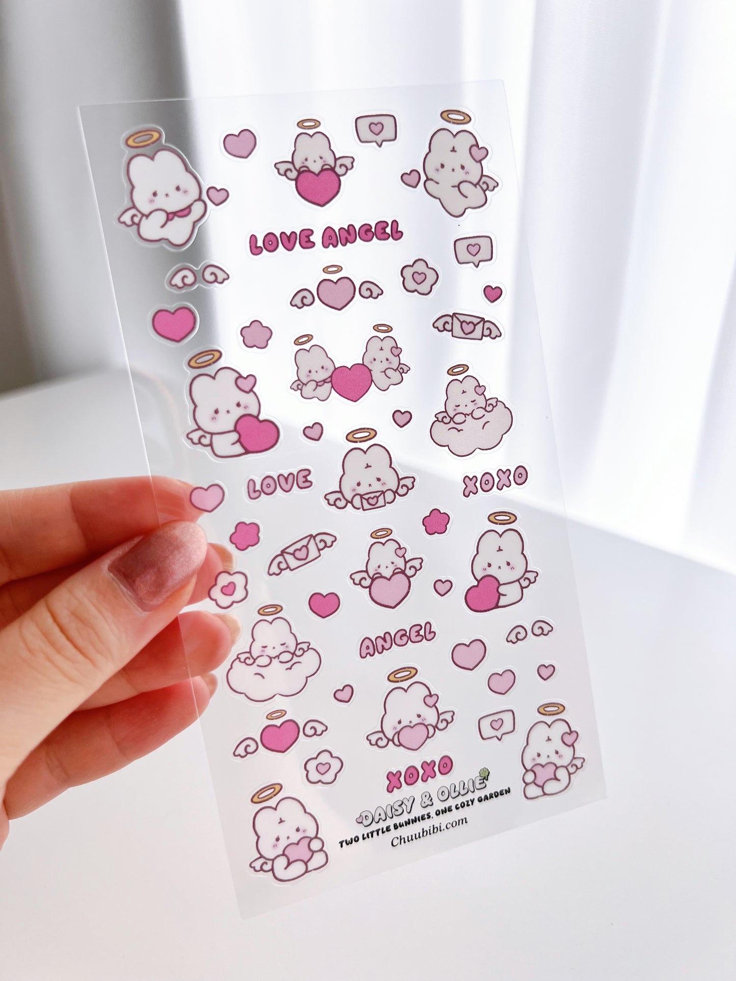 Love Angels Sticker Sheet