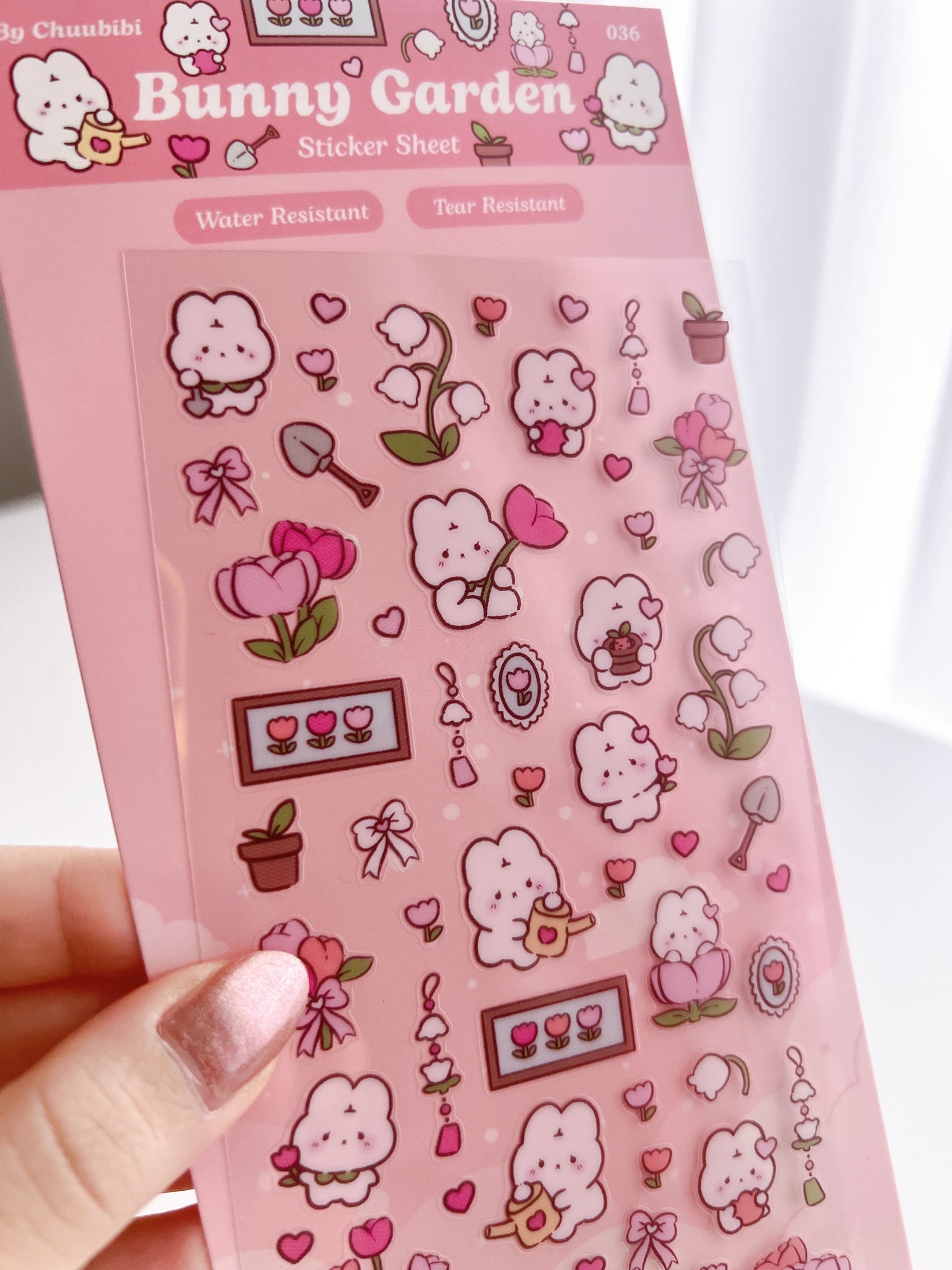 Bunny Garden Sticker Sheet