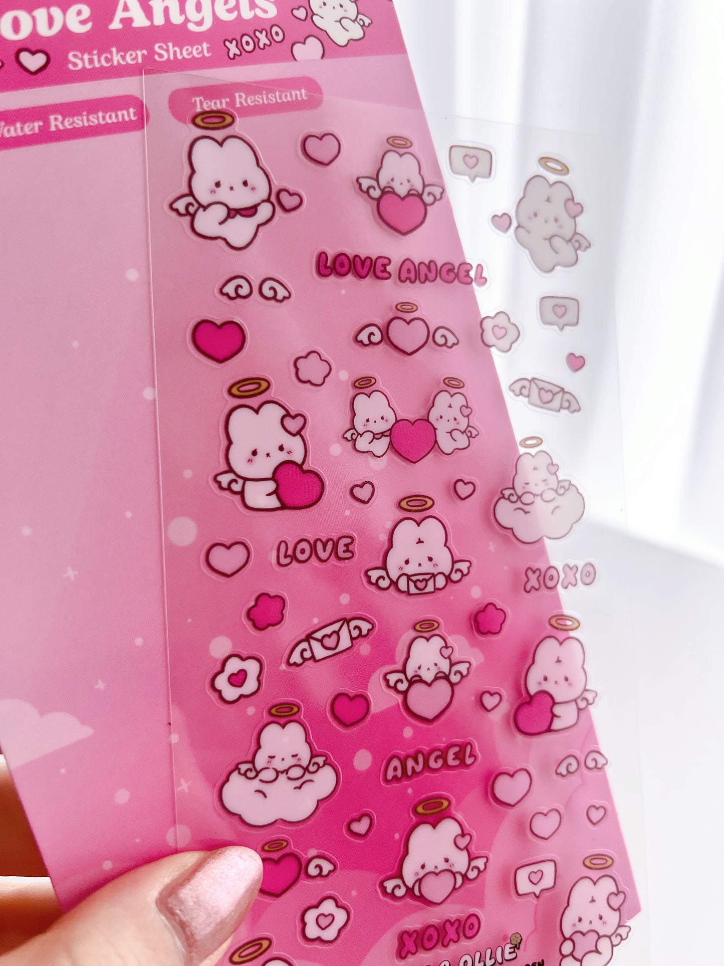 Love Angels Sticker Sheet