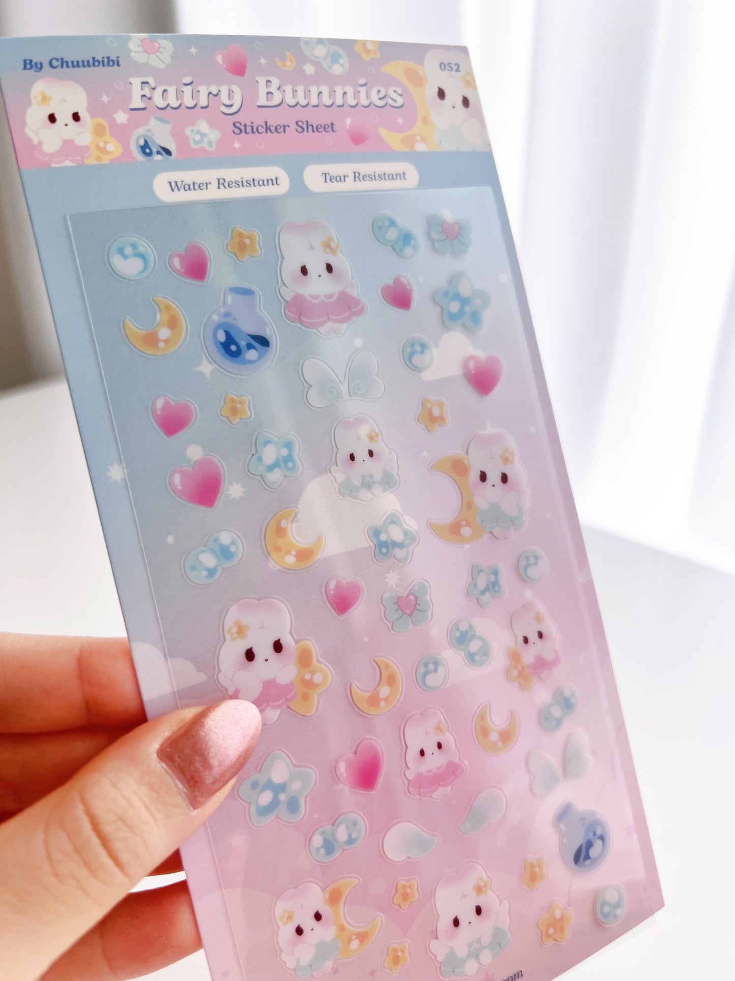 Fairy Bunnies Sticker Sheet
