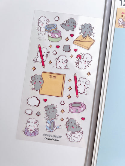 Craft Desk Chaos Sticker Sheet