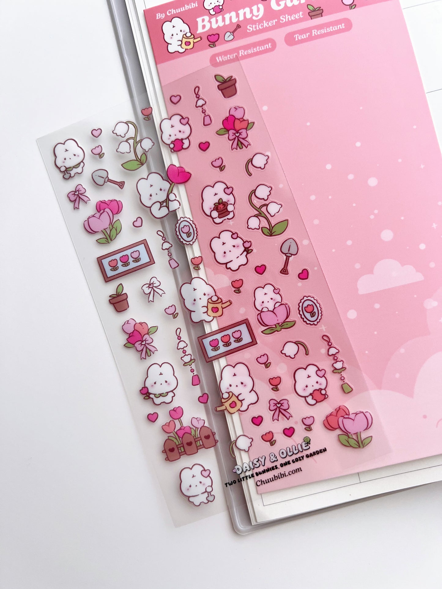 Bunny Garden Sticker Sheet