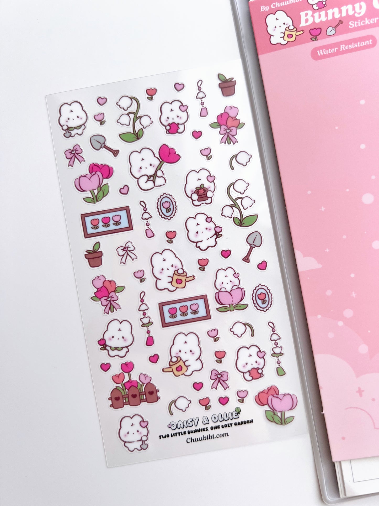 Bunny Garden Sticker Sheet