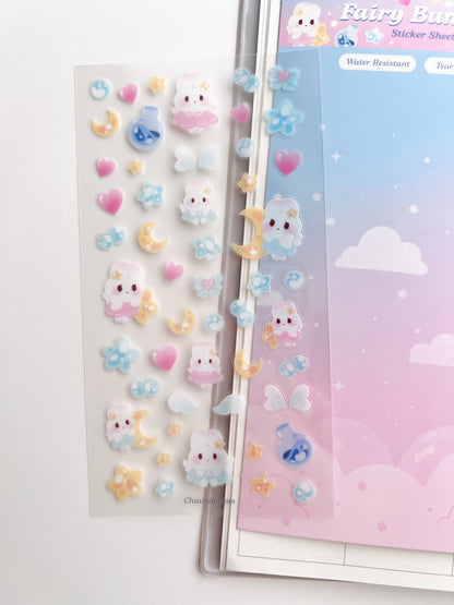Fairy Bunnies Sticker Sheet