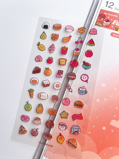 Favourite Foods Sticker Sheet