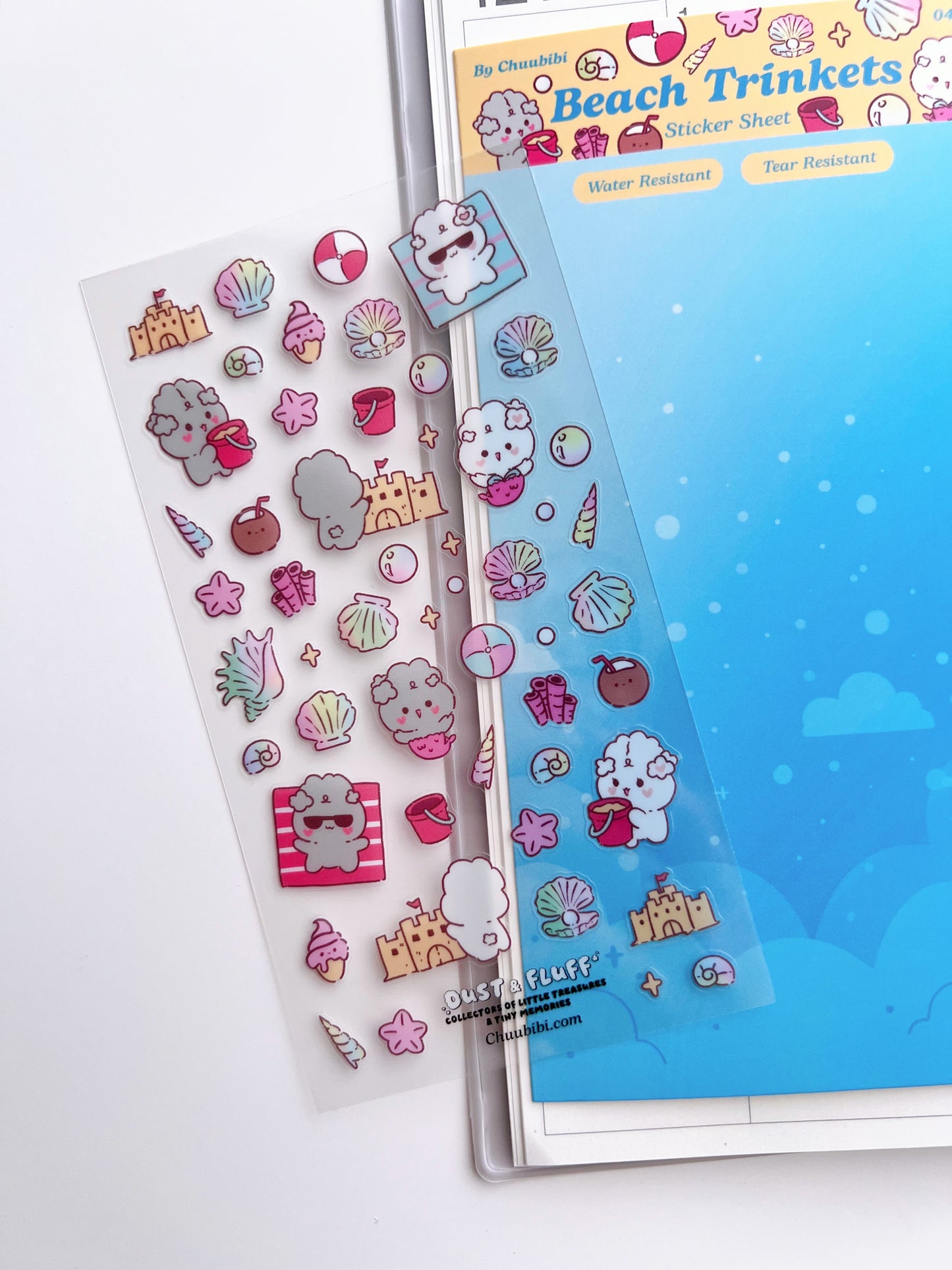 Beach Trinkets Sticker Sheet