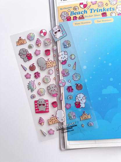 Beach Trinkets Sticker Sheet