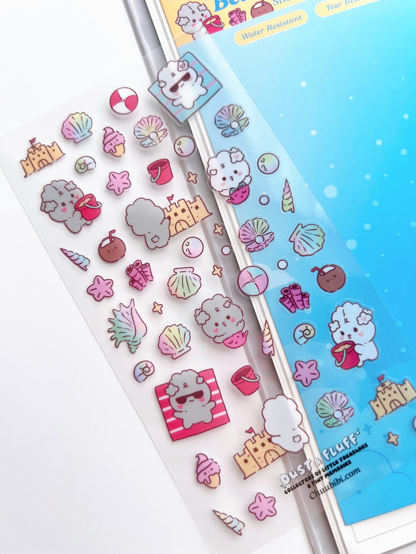 Beach Trinkets Sticker Sheet