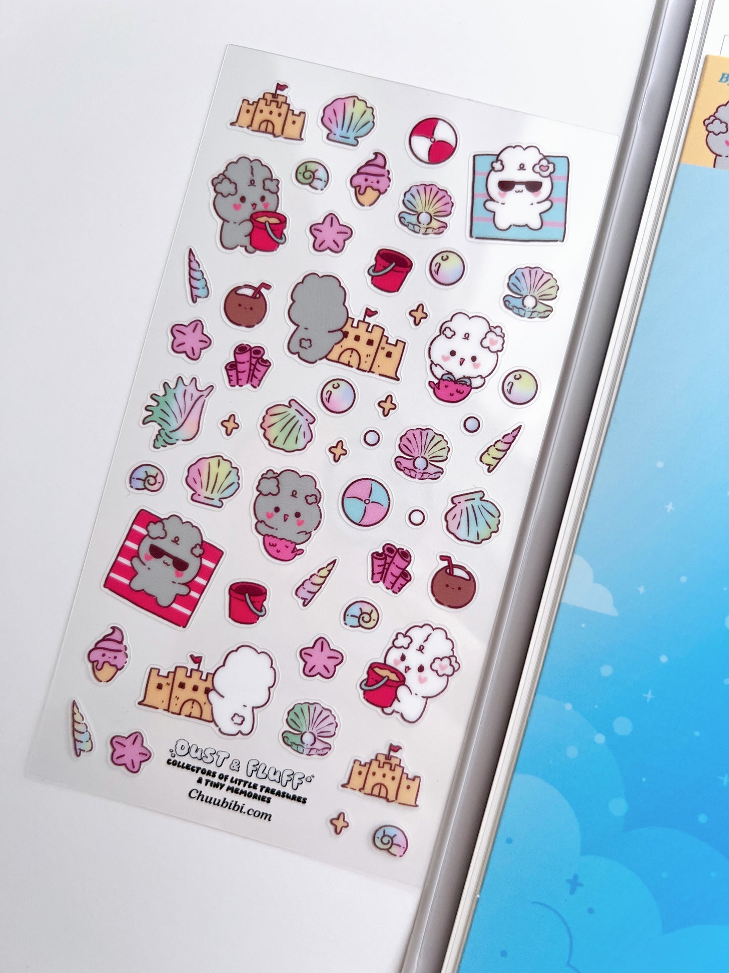 Beach Trinkets Sticker Sheet