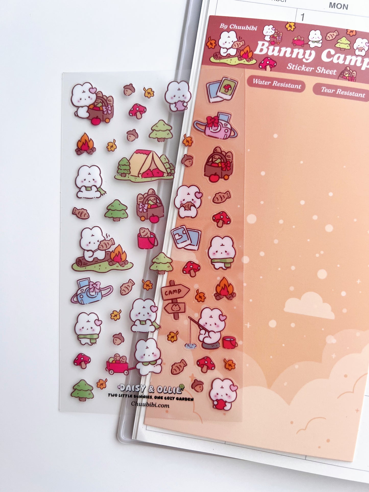 Bunny Camp Sticker Sheet