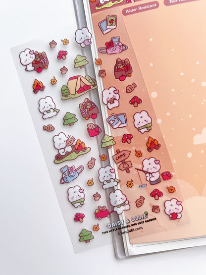 Bunny Camp Sticker Sheet