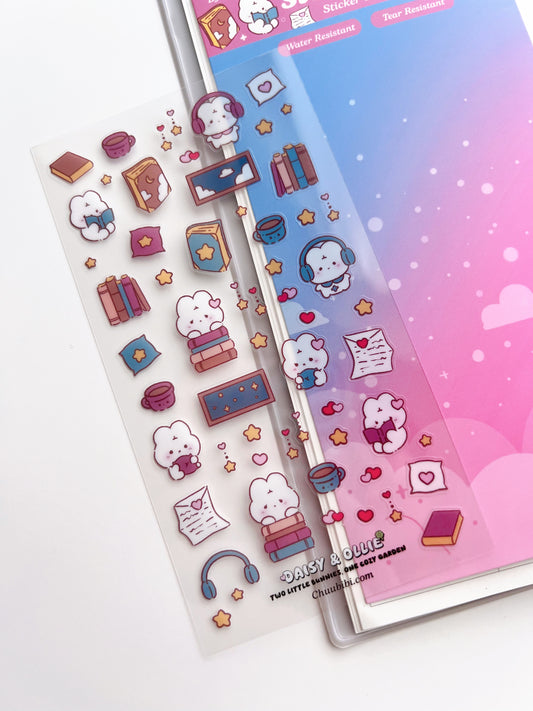 Bunny Storytime Sticker Sheet