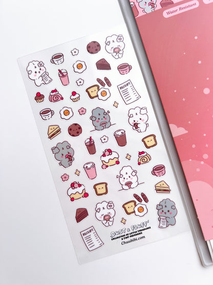 Cafe Trinkets Sticker Sheet