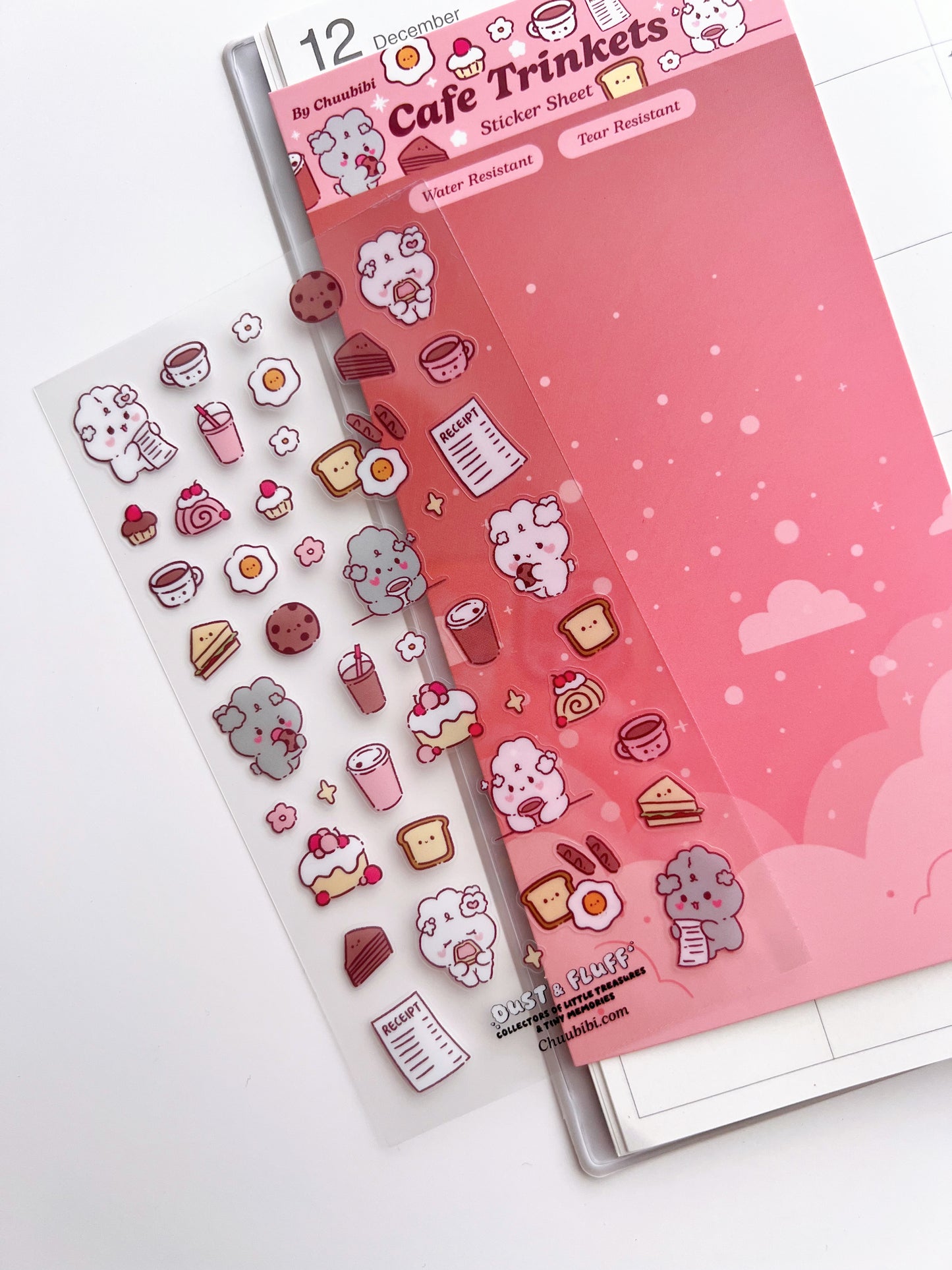Cafe Trinkets Sticker Sheet