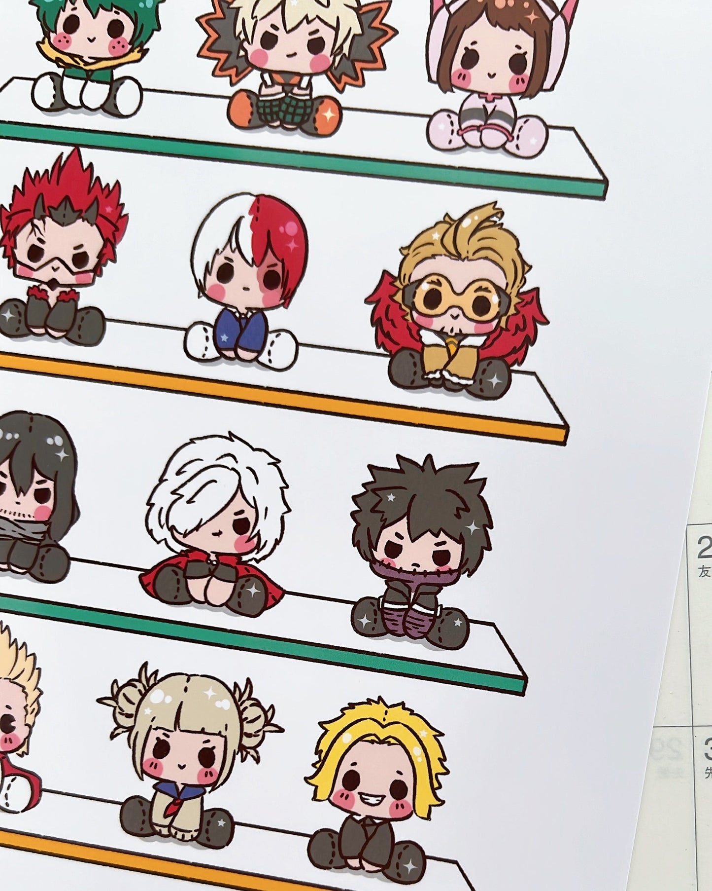 My Hero Plushies Art Print
