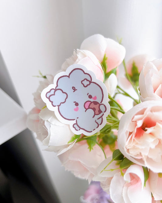 Cookie Bunny Vinyl Sticker