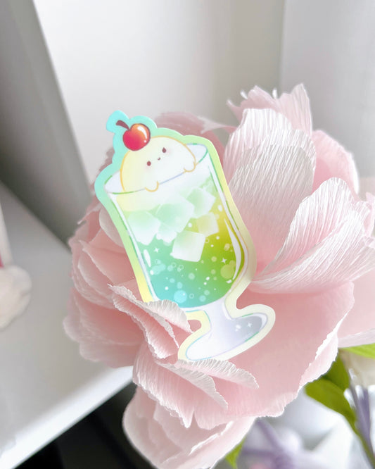 Melon Soda Vinyl Sticker