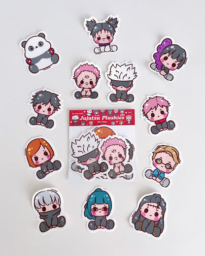 Jujutsu Plushies Vinyl Sticker Pack