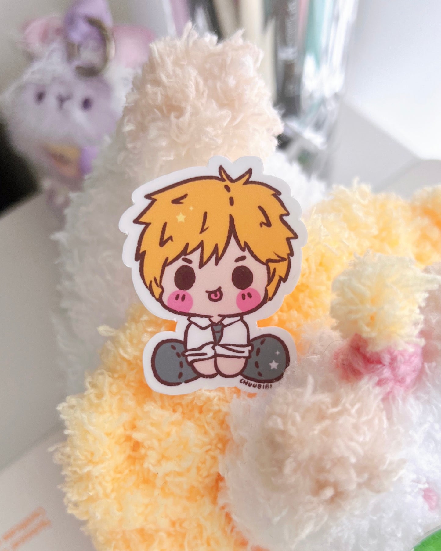 Chainsaw Vinyl Sticker