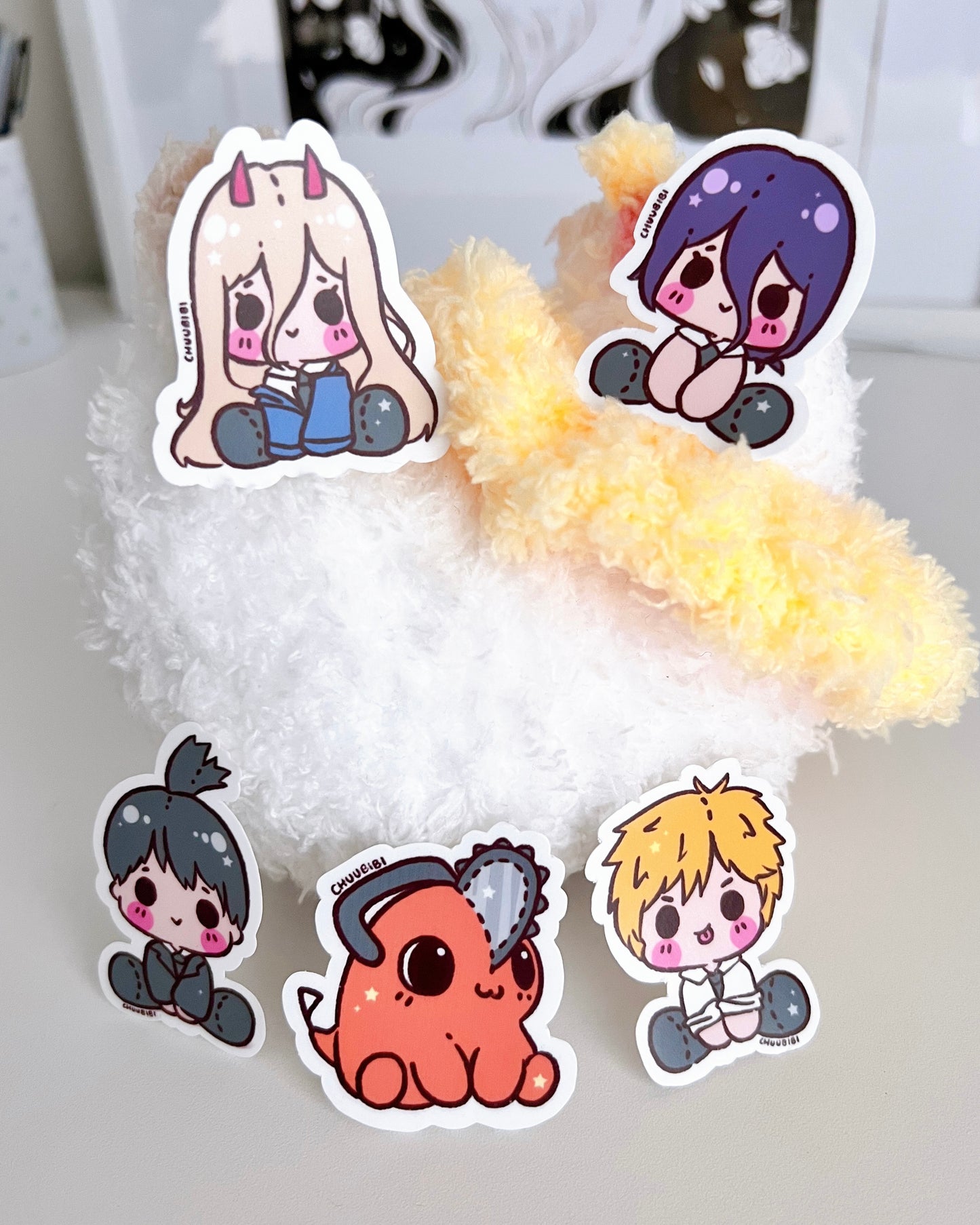 Chainsaw Vinyl Sticker