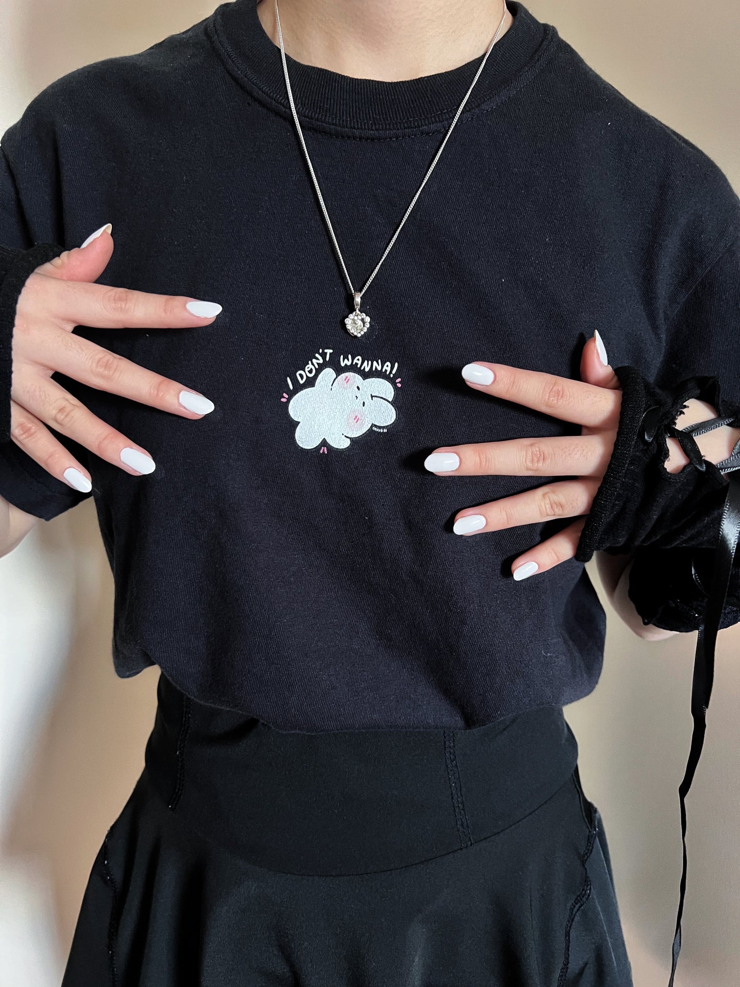 I Don't Wanna Heavyweight Crewneck T-Shirt