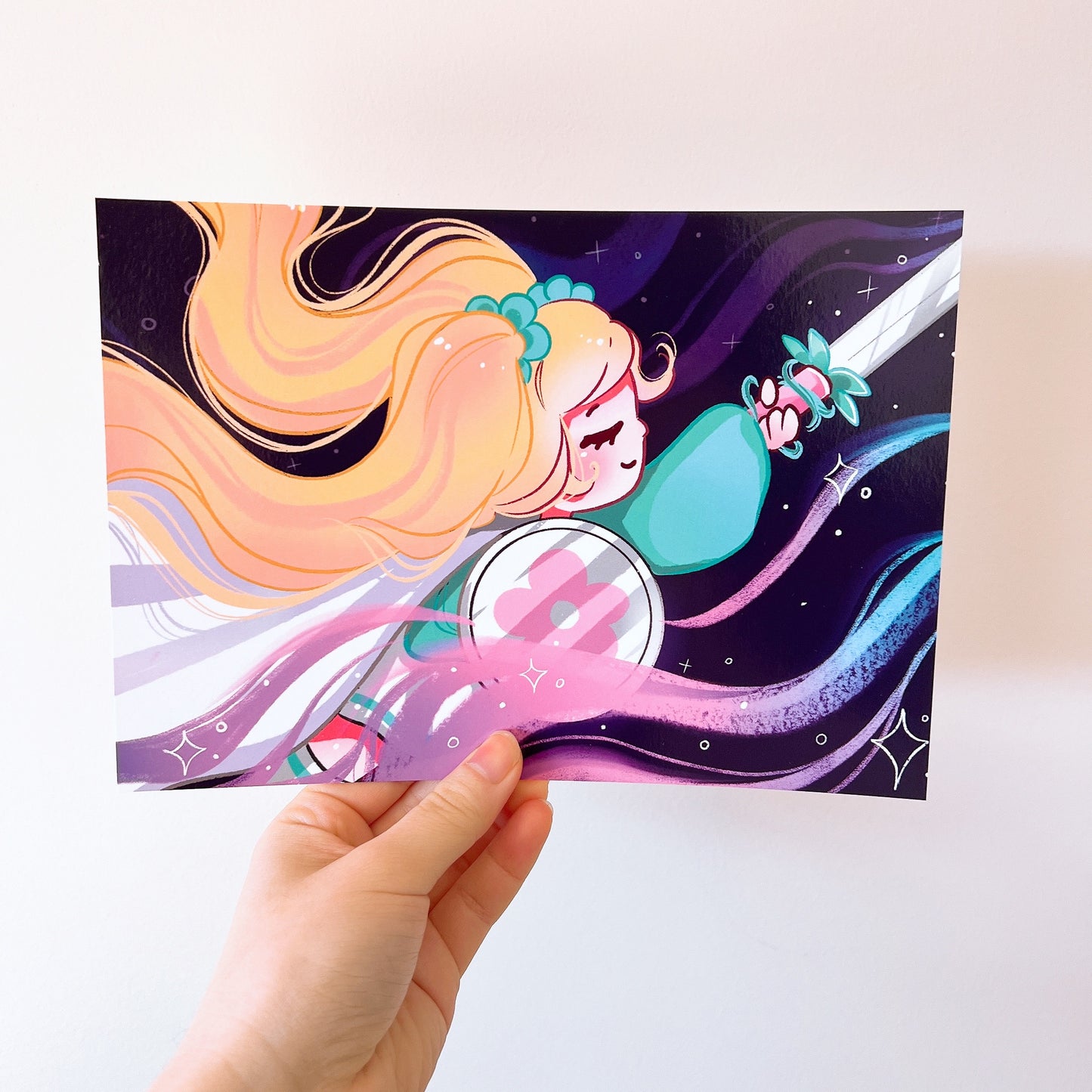 Ayla Go! Art Print