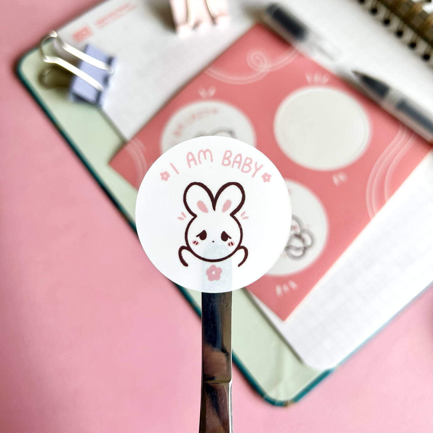 I am Artist Sticker Sheet