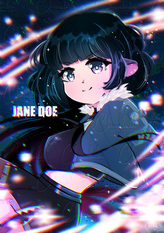 Jane Doe Art Print