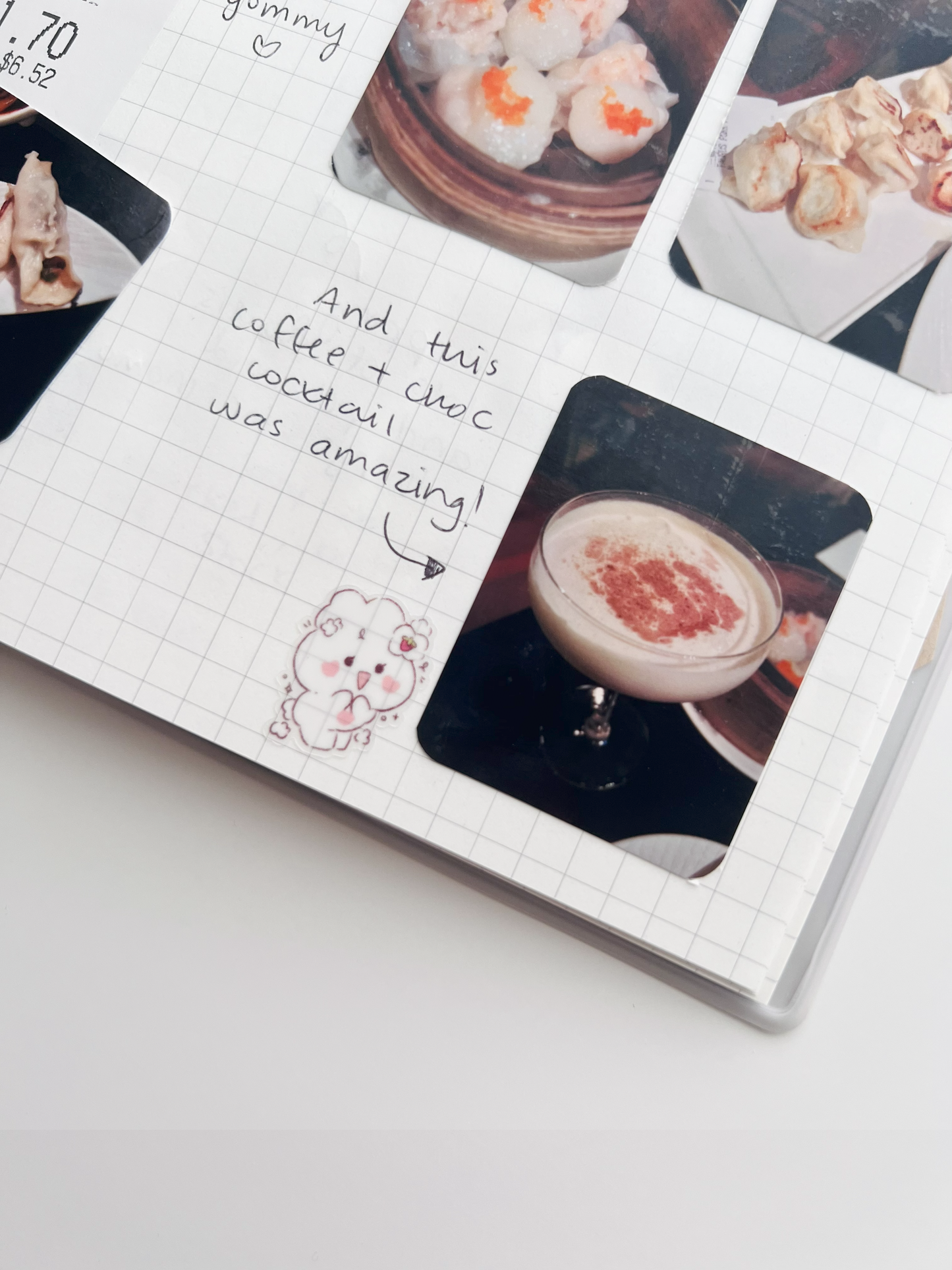 Strawberry Picnic Bunny Sticker Sheet