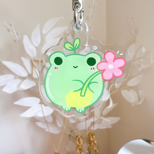 Frog Acrylic Charm