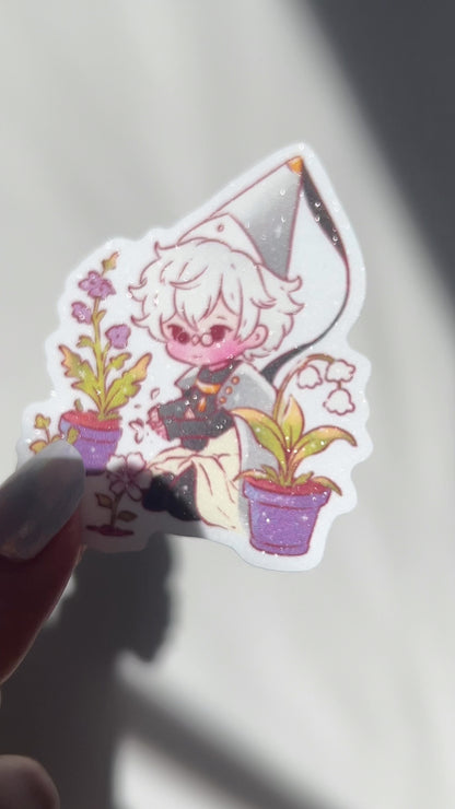 Witch Hat Vinyl Stickers